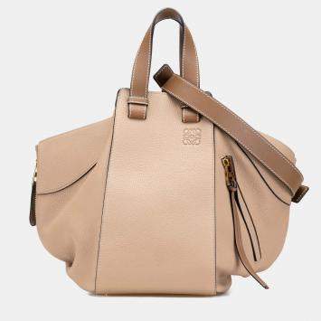 Loewe Brown Medium Leather Hammock Bag