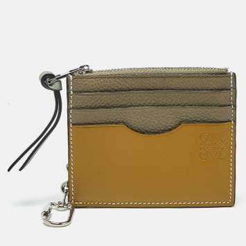 Loewe Multicolor Leather Keyring Card Holder