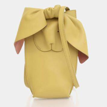 Pre Owned Loewe  Bunny Pocket CalfskinShoulder Bag