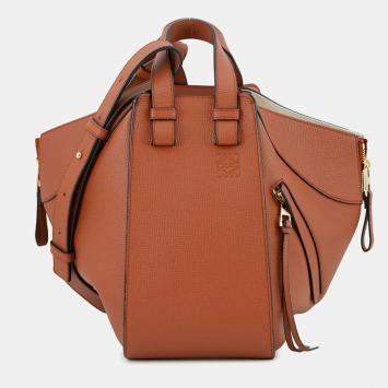 مملوكة مسبقًا Loewe Hammock Rusty Calf Leather Size Small