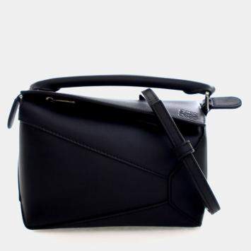 Pre Owned Loewe Mini Calfskin Puzzle Bag