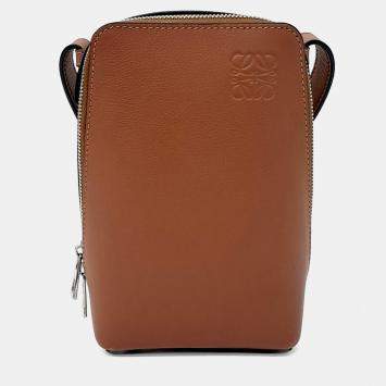 مملوكة مسبقًا Loewe Brown Leather box bag