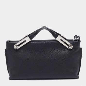 Pre Owned Loewe Black Leather Missy Shoulder Bag