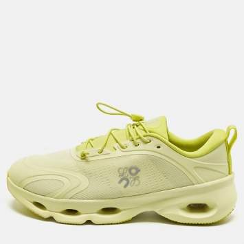 مملوكة مسبقًا Loewe x On Running Cloudsolo Size 39 Lime Green Mesh Low Top Sneakers