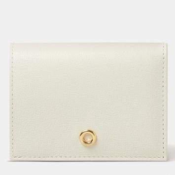 Pre Owned Loro Piana Ghiera Sun Gold Calfskin Wallet