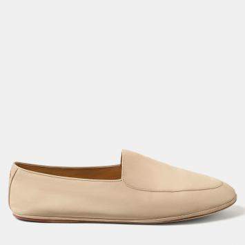 Pre Owned Loro Piana Anton Walk 38 Windy Dunes Lambskin Loafer