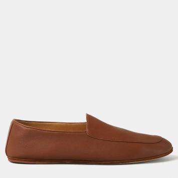 Pre Owned Loro Piana Anton Walk 37 Cuir Lambskin Loafer