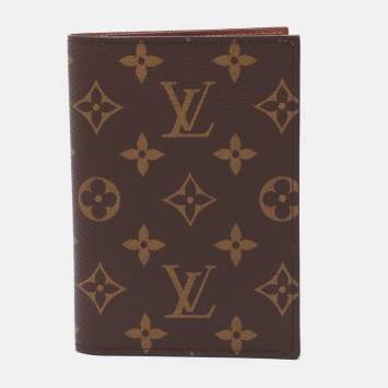 Pre Owned Louis Vuitton Monogram Canvas Passport Cover