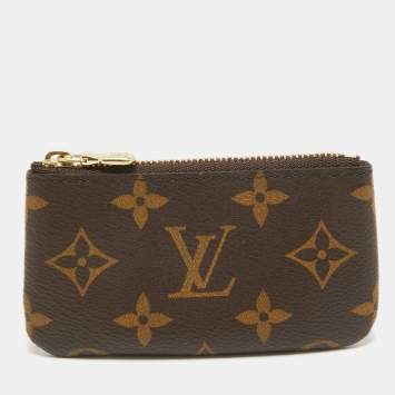 Pre Owned Louis Vuitton Monogram Canvas Key Pouch
