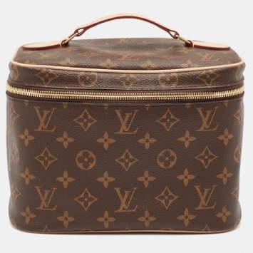 Pre Owned Louis Vuitton Monogram Canvas Nice BB Toiletry Bag