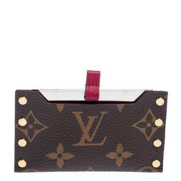 Pre Owned Louis Vuitton Monogram Canvas Mirror Case