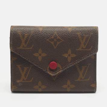 مملوكة مسبقًا Louis Vuitton Monogram Canvas Victorine Wallet