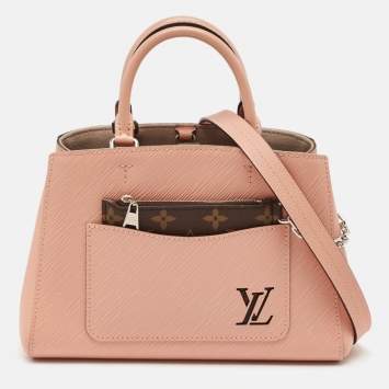 Pre Owned Louis Vuitton Rose Trianon Epi Leather Marelle BB Tote Bag