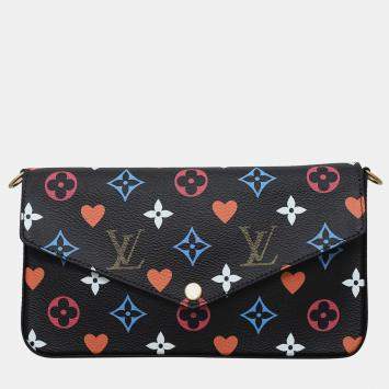 Pre Owned Louis Vuitton Felicie Monogram GM Game On Slingbag