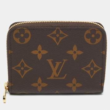 Pre Owned Louis Vuitton Monogram Canvas Zippy Coin Purse