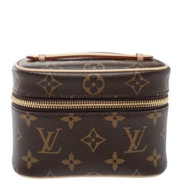 Pre Owned Louis Vuitton Monogram Canvas Nice Nano Bag