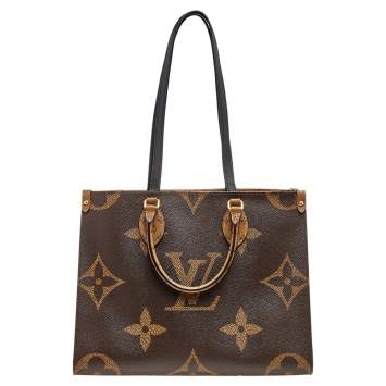 Pre Owned Louis Vuitton Reverse Monogram Canvas Giant Onthego MM Bag