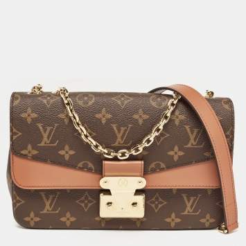 مملوكة مسبقًا Louis Vuitton Caramel Monogram Canvas Marceau Bag