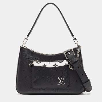 Pre Owned Louis Vuitton Black Epi Leather Marelle Bag