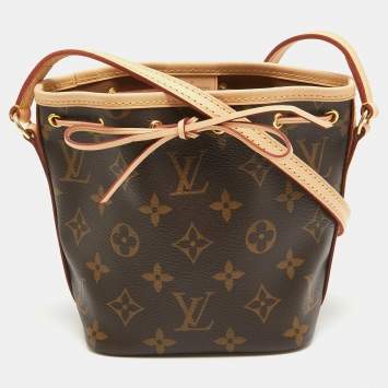 Pre Owned Louis Vuitton Monogram Canvas Nano Noe Bag