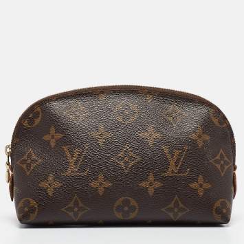Pre Owned Louis Vuitton Monogram Canvas Cosmetic Pouch
