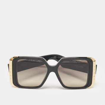 Pre Owned Louis Vuitton Black Gradient LV Moon Square Sunglasses
