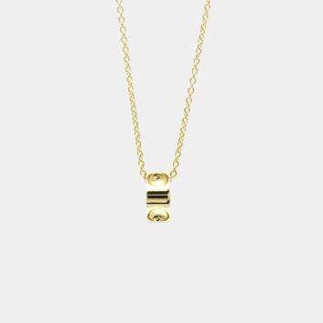 Louis Vuitton Yellow Gold 18K Empreinte Pendamt Necklace