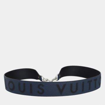 Louis Vuitton Logo Leather Bag Strap