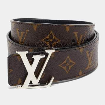 Louis Vuitton Monogram Canvas LV Initiales Belt 85 CM