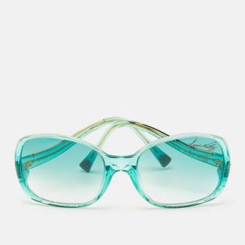 Pre Owned Louis Vuitton Green Gradient M96014EN Gina Oversized Sunglasses