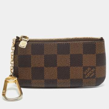 Pre Owned Louis Vuitton Damier Ebene Canvas Key Pouch