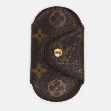 Pre Owned Louis Vuitton Monogram Canvas Round Key Holder