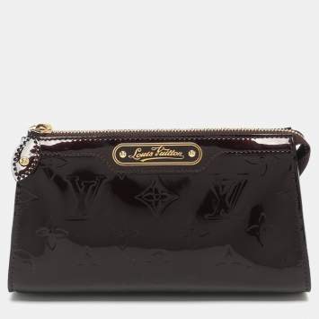مملوكة مسبقًا Louis Vuitton Trousse Amarante Monogram Vernis Cosmetic Pouch