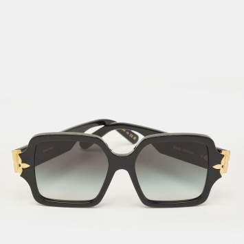 Pre Owned Louis Vuitton Black Gradient Z1750W My Flower Sunglasses