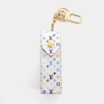 Pre Owned حلية حقيبة لوي فيتون موراكامي لحافظة أحمر الشفاه