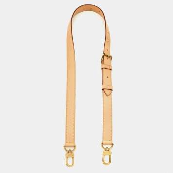 Pre Owned Louis Vuitton Adjustable Bag Shoulder Strap Vachetta Leather