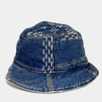 Louis Vuitton Denim Bucket Hat Louis Vuitton X Nigo Denim Bucket