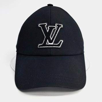Pre Owned Louis Vuitton black cap