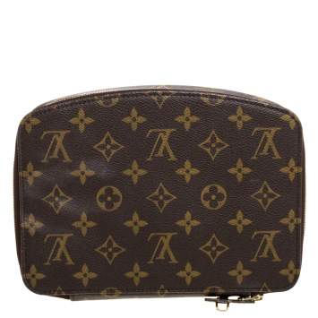 Pre Owned Louis Vuitton Monogram Canvas Monte Carlo Jewellery Box