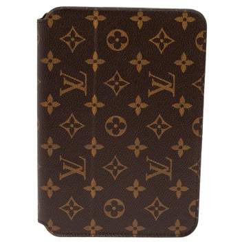 Pre Owned Louis Vuitton Monogram Canvas iPad Mini Folio Hardcase