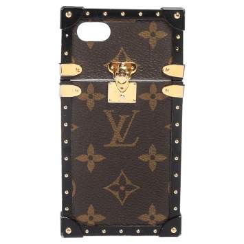 Pre Owned Louis Vuitton Monogram Canvas Eye Trunk iPhone 7 Case