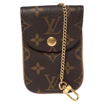 Pre Owned Louis Vuitton Monogram Canvas Etui Phone Case MM