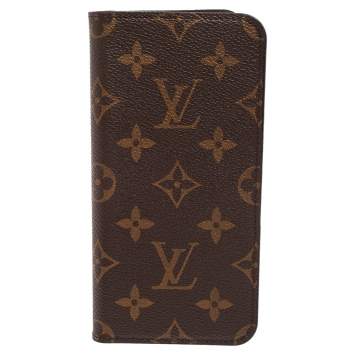 Pre Owned Louis Vuitton Monogram Canvas iPhone XS Max Folio