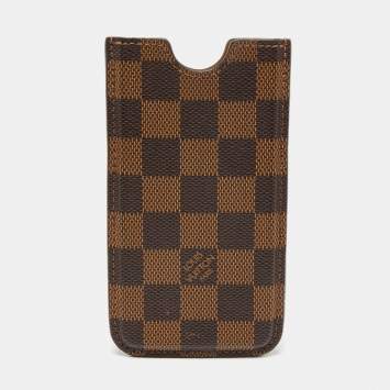 Pre Owned Louis Vuitton Damier Ebene Canvas iPhone 6 Cover