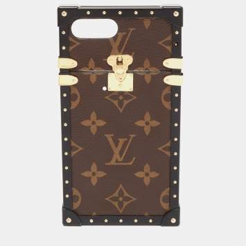 Pre Owned Louis Vuitton Monogram Canvas Eye Trunk iPhone 7 Plus Case