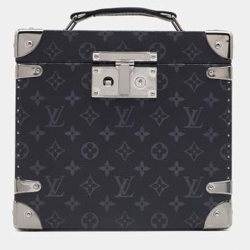 Pre Owned Louis Vuitton Black Monogram Canvas Boite Flacons Fragrance Box
