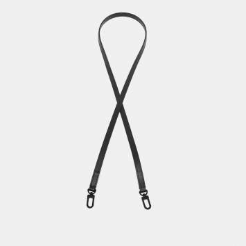 Pre Owned Louis Vuitton Black Leather Shoulder Bag Strap