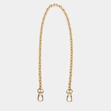 Pre Owned Louis Vuitton Gold Chain Link Shoulder Bag Strap