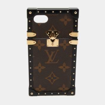Pre Owned Louis Vuitton Monogram Canvas Eye Trunk iPhone 7 Case