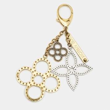 Pre Owned Louis Vuitton Tapage Three Tone Metal Bag Charm